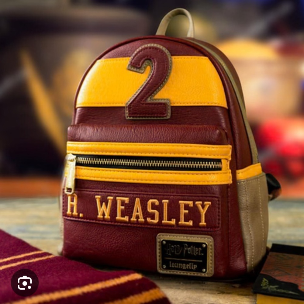 Exclusive Sold Out Loungefly Harry Potter Ron Weasley Back Pack